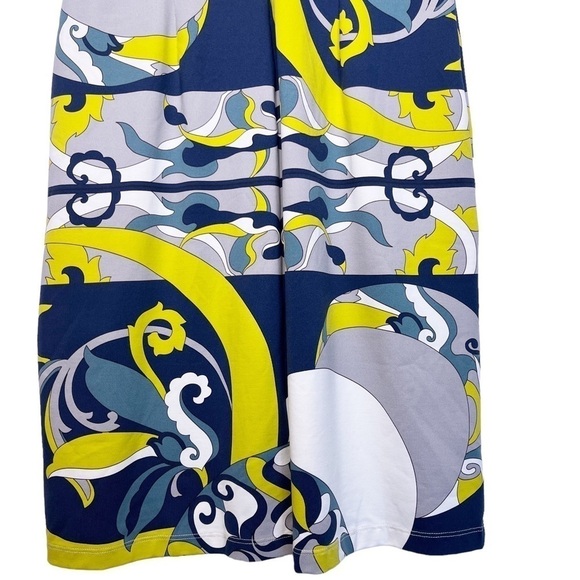 J. McLAUGHLIN NWT Sophia 3/4 Sleeve Crew Neck Dress Size Small in Multi Print - Picture 12 of 13